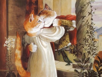  Katzen Kunst - Katzenliebhaber Susan Herbert